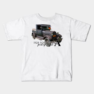 1928 Ford Model A Pickup Truck Kids T-Shirt